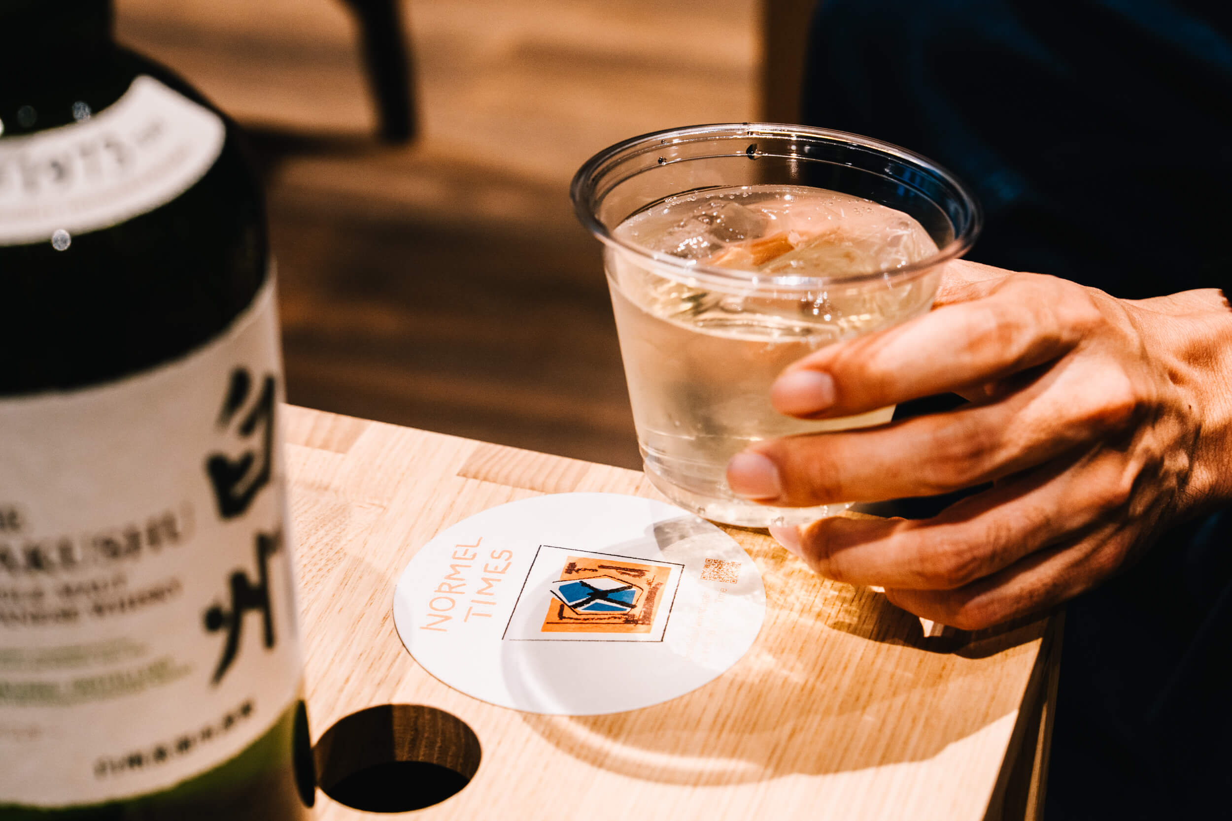 ウイスキーの水割り