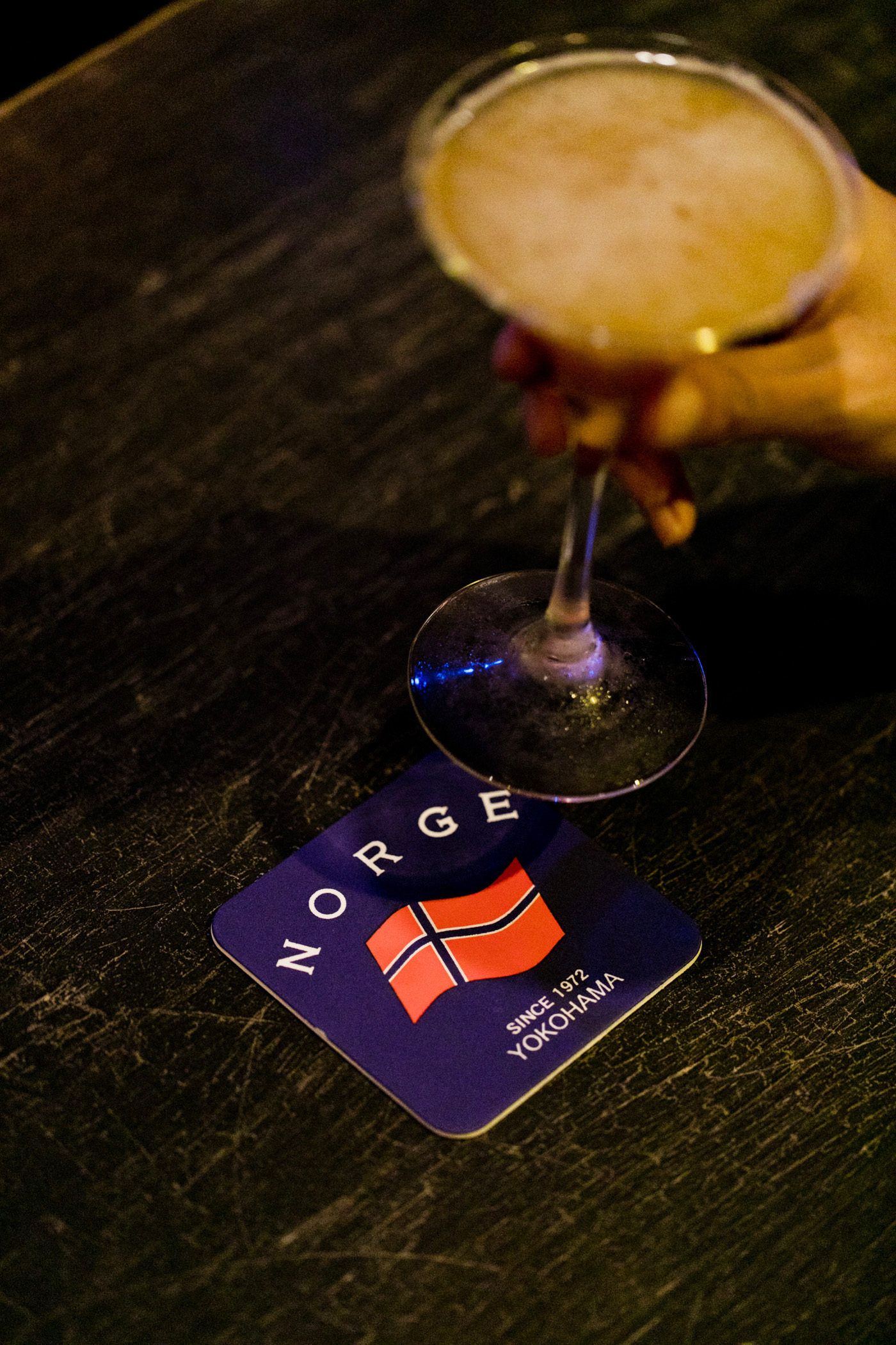 『BAR NORGE』コースター